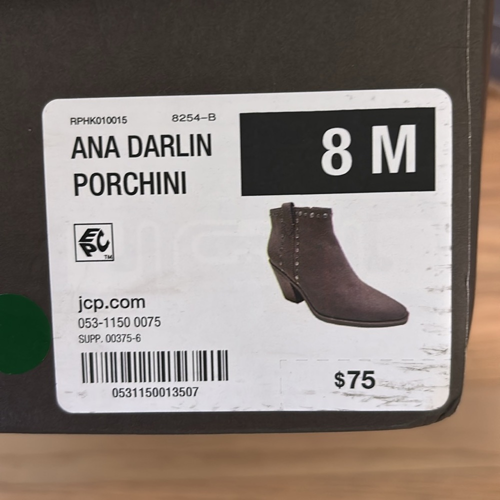 a.n.a Taupe Studded Ankle Booties - Picture 14 of 14